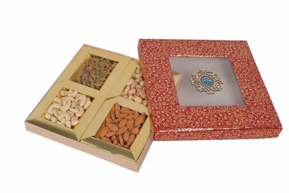 4-Cavity Dry Fruit Tray