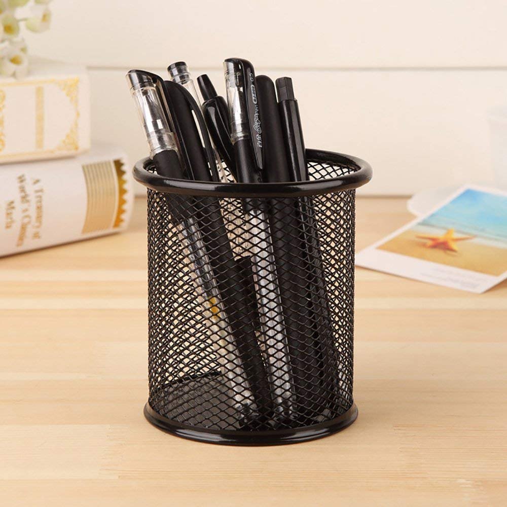 Metal Mesh Pen Stand